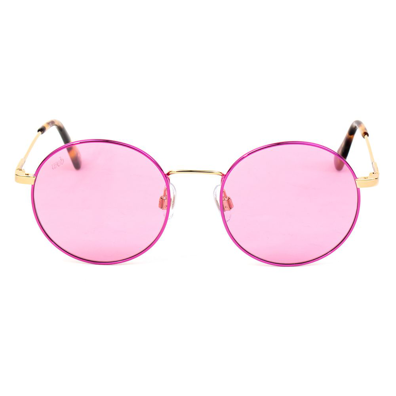 Pink metal sunglasses-null