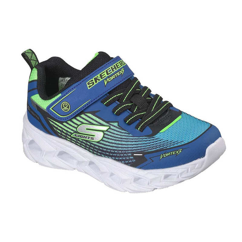 Skechers junior lighted gore strap sneaker-null