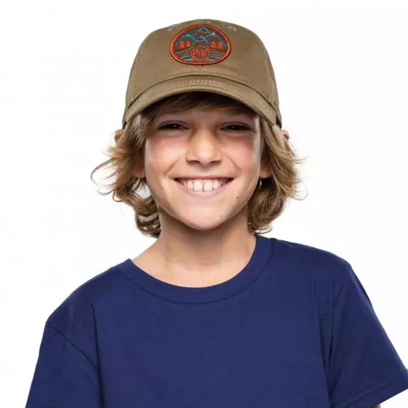 Baseball cap solid khaki-null