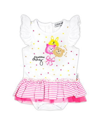 Bodysuit le trone noir girl, White, medium