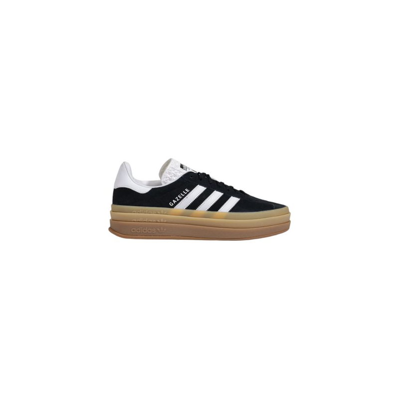 Black suede leather low top sneakers-null