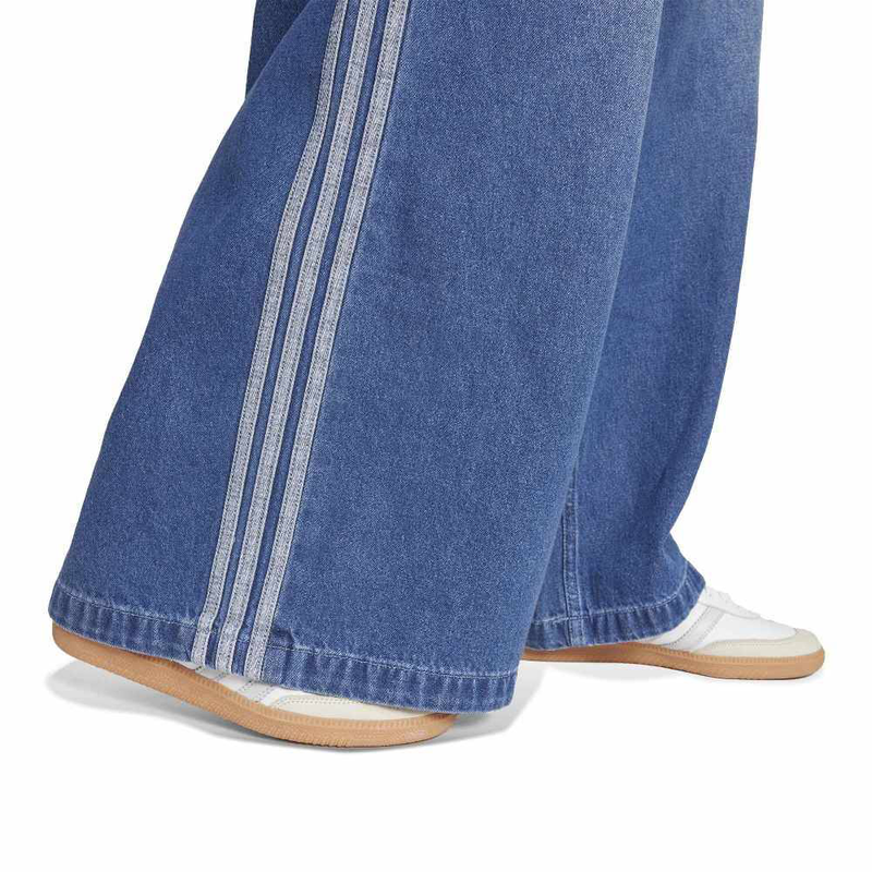 Adidas denim wide pant-null