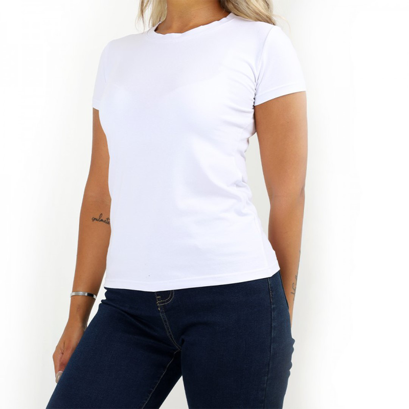 Slim fit t-shirt with spandex #3025-null