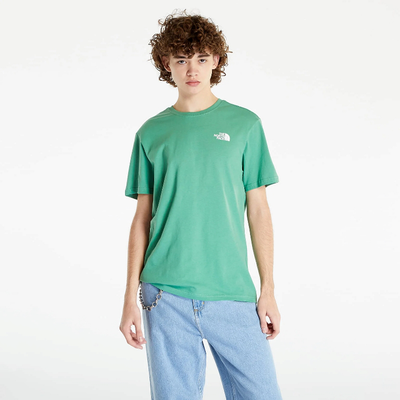 The north face m s/s redbox tee  - eu, Deep Grassgreen, medium