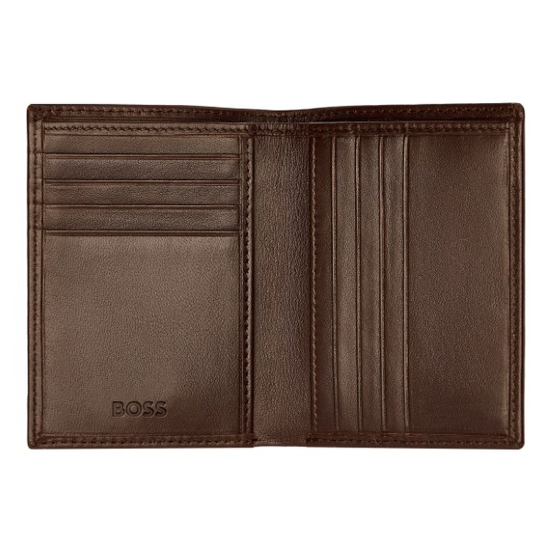 Product image: Boss folding card holder classic smooth brown-null