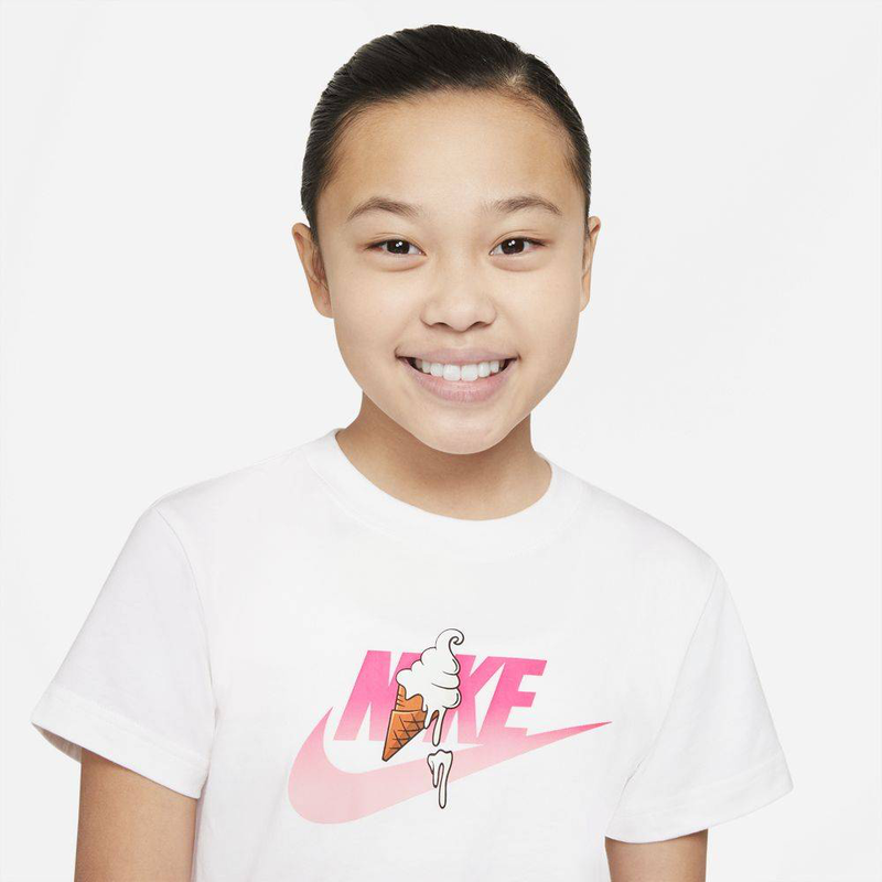 Nike sportswear girls ice cream summer t-shirt image number null
