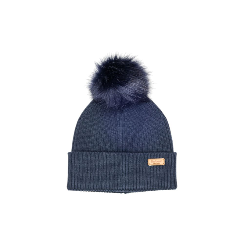 Blue viscose beanie-null