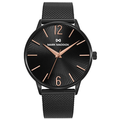 Mark maddox greenwich ip black s/s men watch, , medium