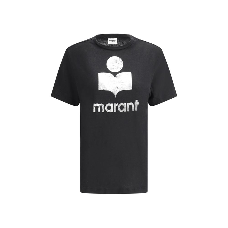 Black linen t-shirt-null