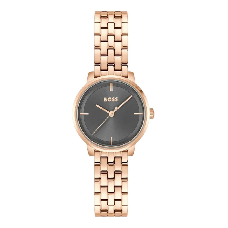 Multicolor stainless steel dress watch-null