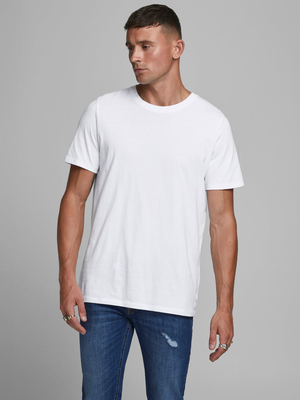 Jjeorganic t-shirt, White Jjeorganic t-shirt, White, medium