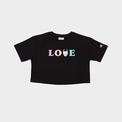 Icons crewneck croptop t-shirt