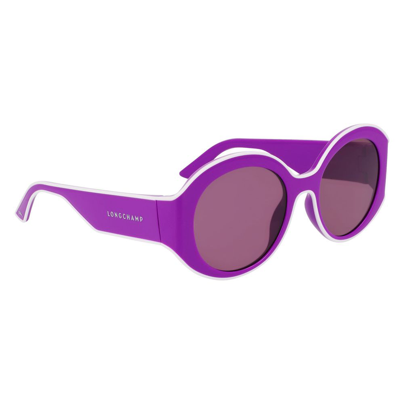 Purple injected sunglasses-null
