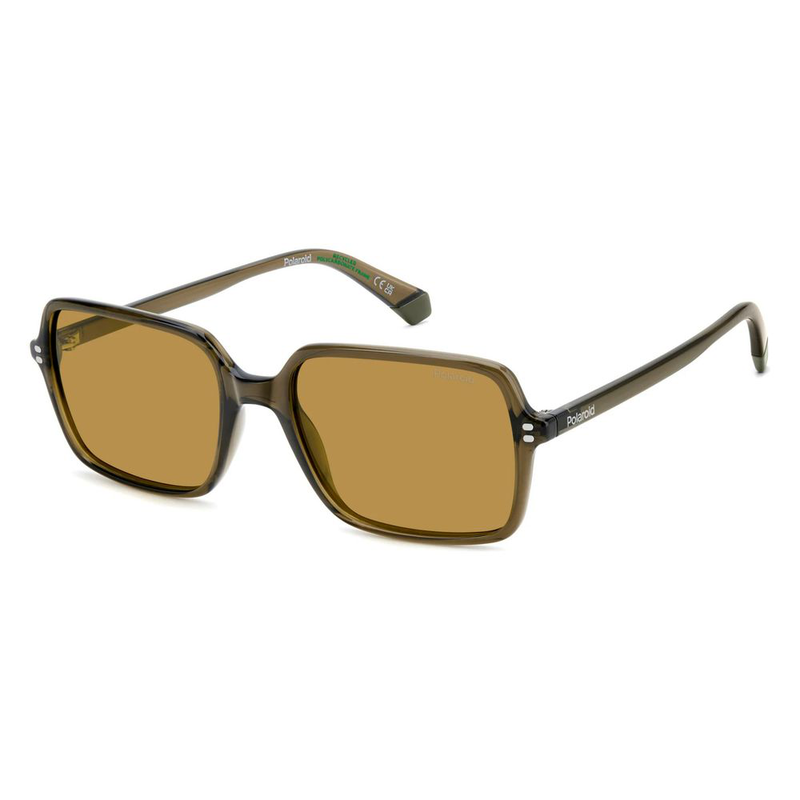 Brown polycarbonate sunglasses-null