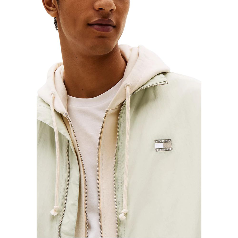 Bicolor recycled polyamide bomber-null