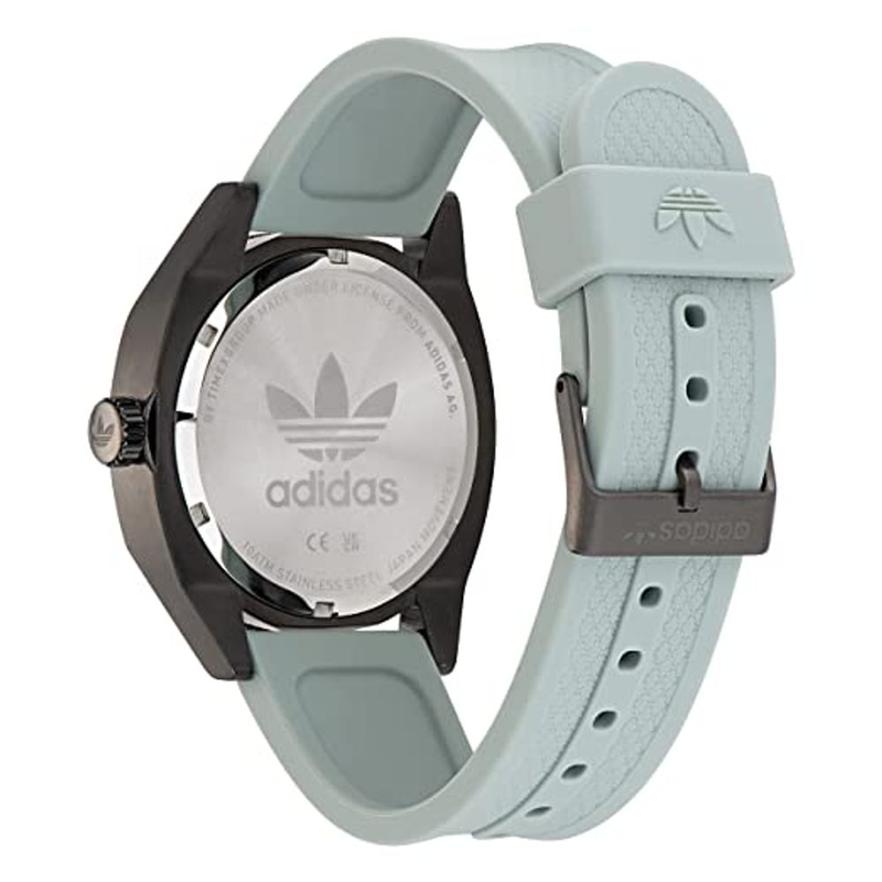 Bicolor synthetic sport watch-null