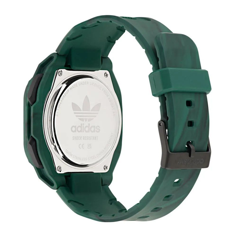 Bicolor synthetic digital watch-null