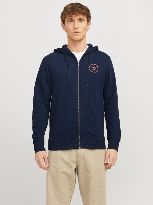 Jack&jones jjsimon sweat zip hood-null