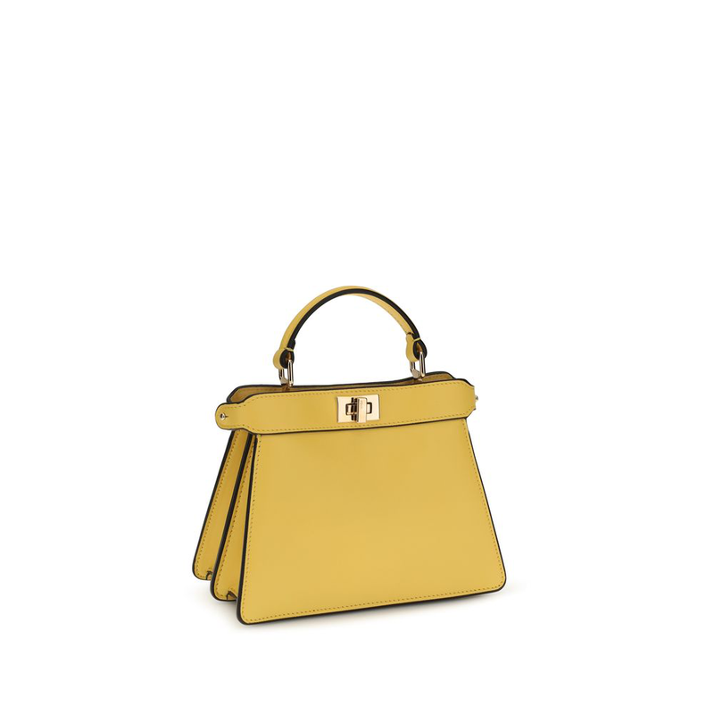 Bicolor calf leather bos taurus handbag-null