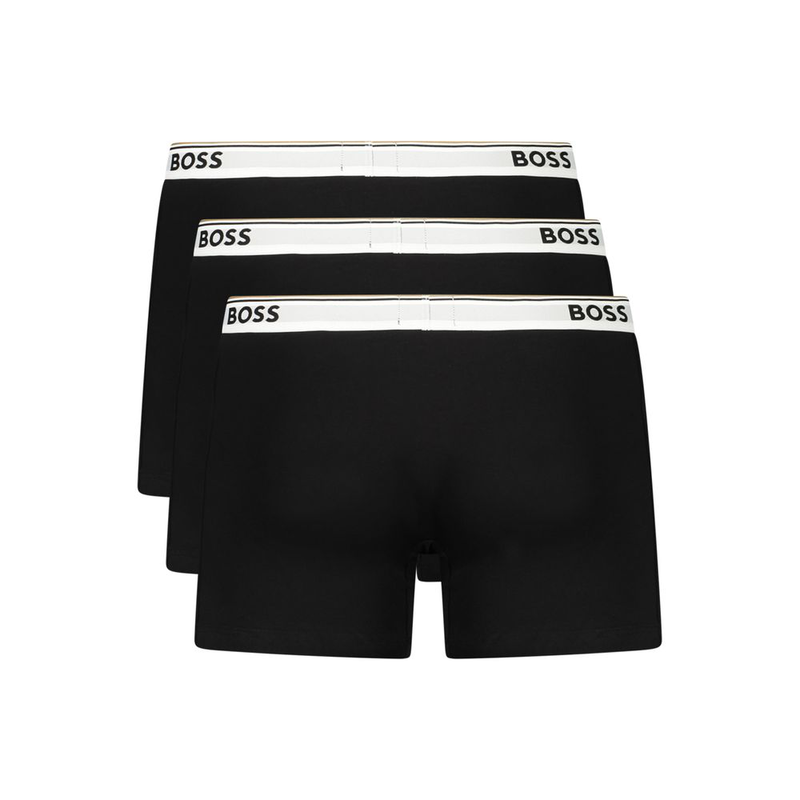 Black cotton men boxer-null