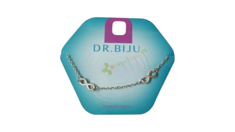 Dr. Biju bracelet infinity 11mm white bronze-null