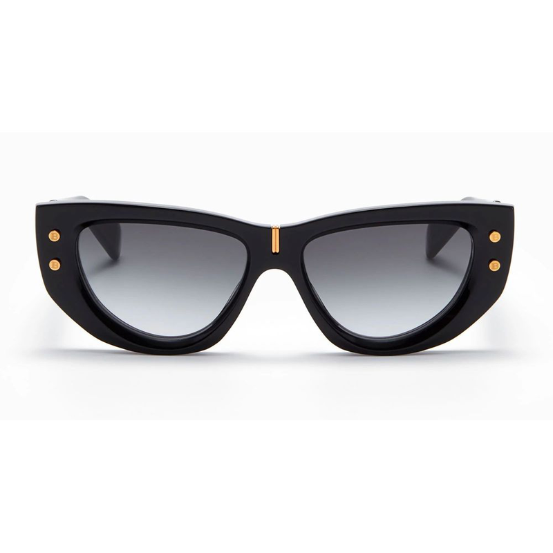 Black acetate sunglasses-null