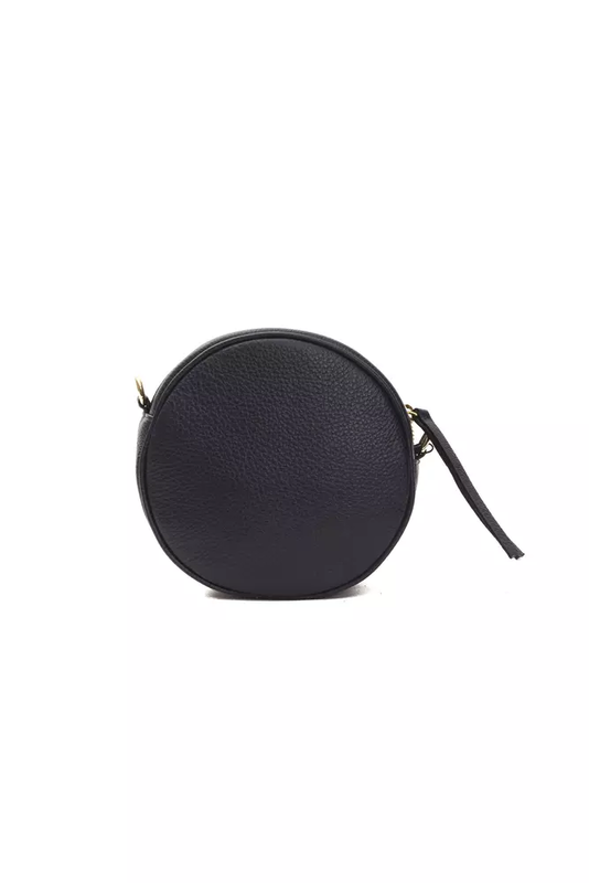 Gray leather women crossbody bag-null