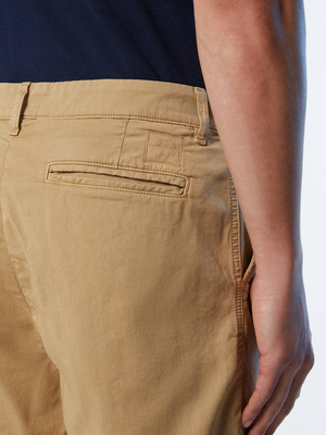 Freedom /s - regular fit chino short βερμουδα ανδρικο, Honey, medium