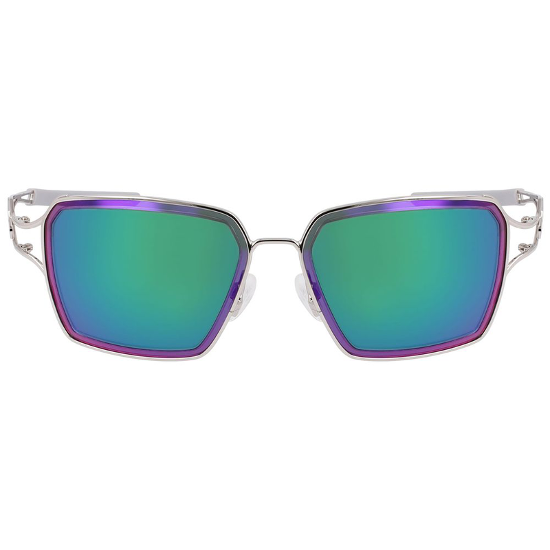 Gray metal sunglasses-null