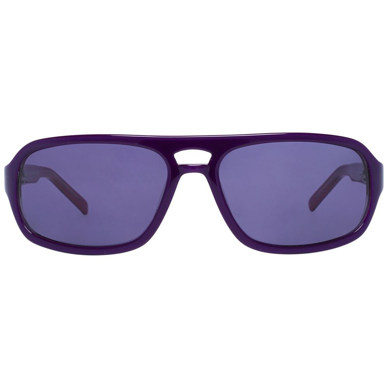 Purple plastic sunglasses-null