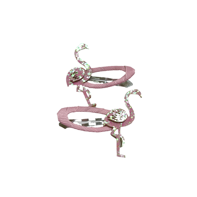 Children hair accessories clip swans, , medium