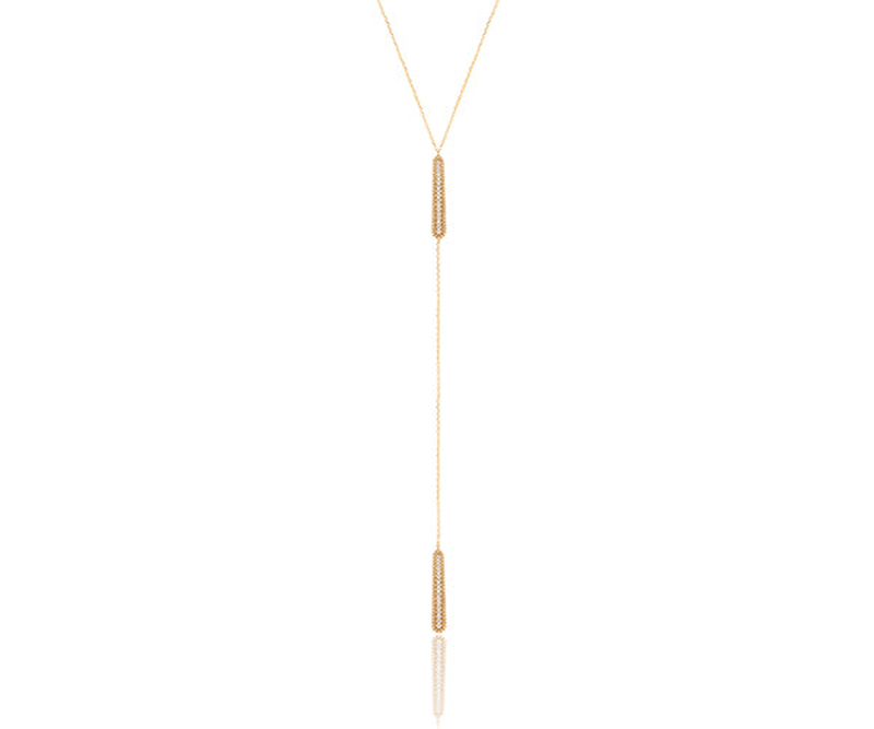 Product image: Concordia zircon tie necklace-null