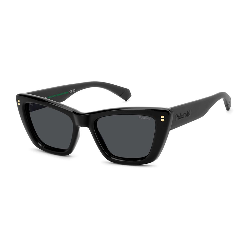 Black polycarbonate sunglasses-null