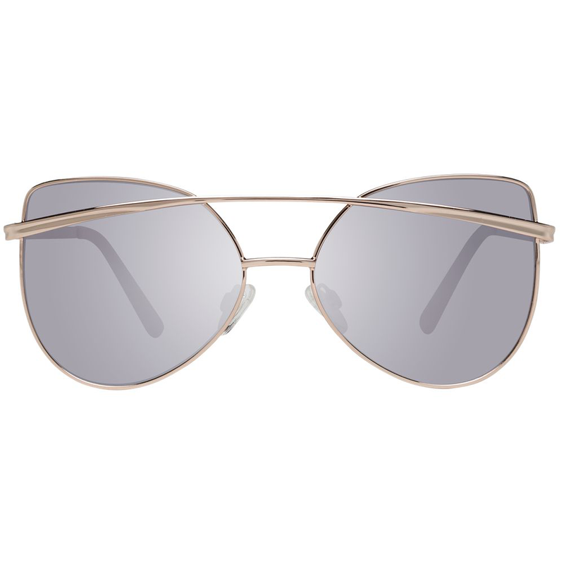 Rose gold metal sunglasses-null