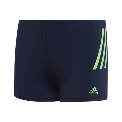 Adidas kids boys clothing swimming pro 3 stripes swim boxes navy dp7508, Blue, medium