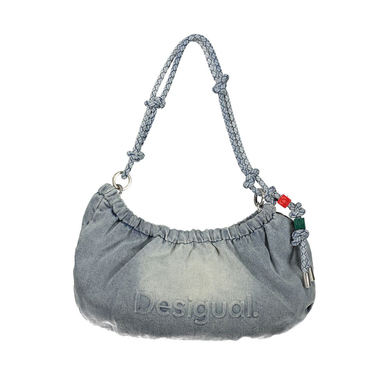 Azzurro cotton women's handbag-null
