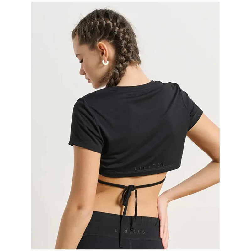 Body talk l.i.m.i.t.e.d crop t-shirt-null