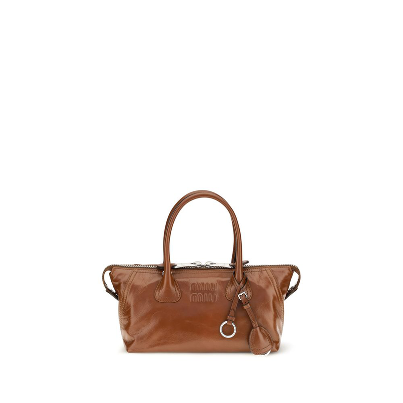 Brown calf leather bos taurus handbag-null