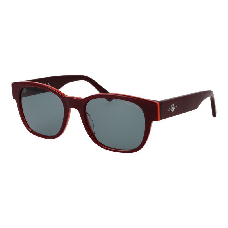 Burgundy acetate sunglasses-null