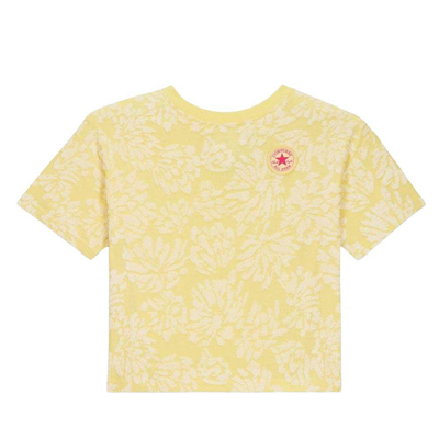 Big kids CNVG floral jacquard dolman tee