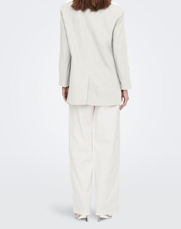 Only caro lana linen blazer image number null