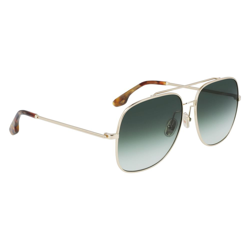 Gold metal sunglasses-null