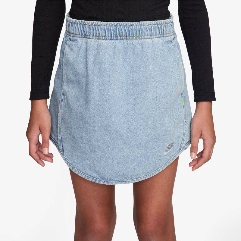 Girls sportswear collection denim skirt-null