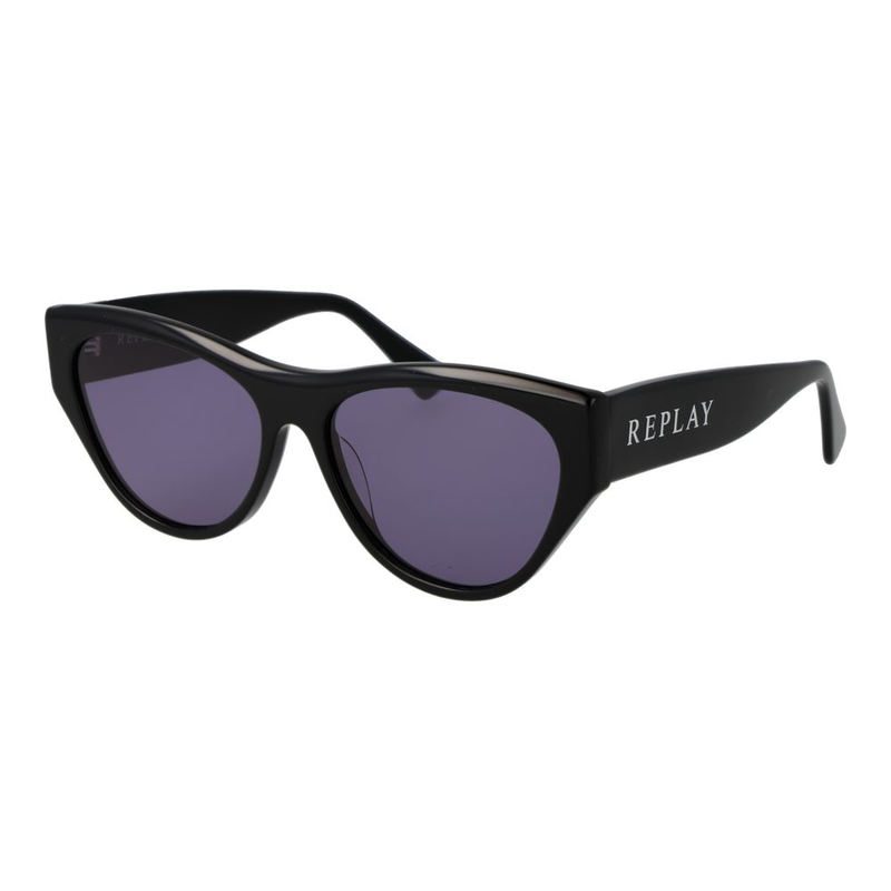 Black plastic sunglasses-null