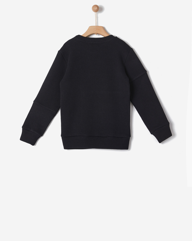 Μπλουζα πλεκτη μαυρη-null