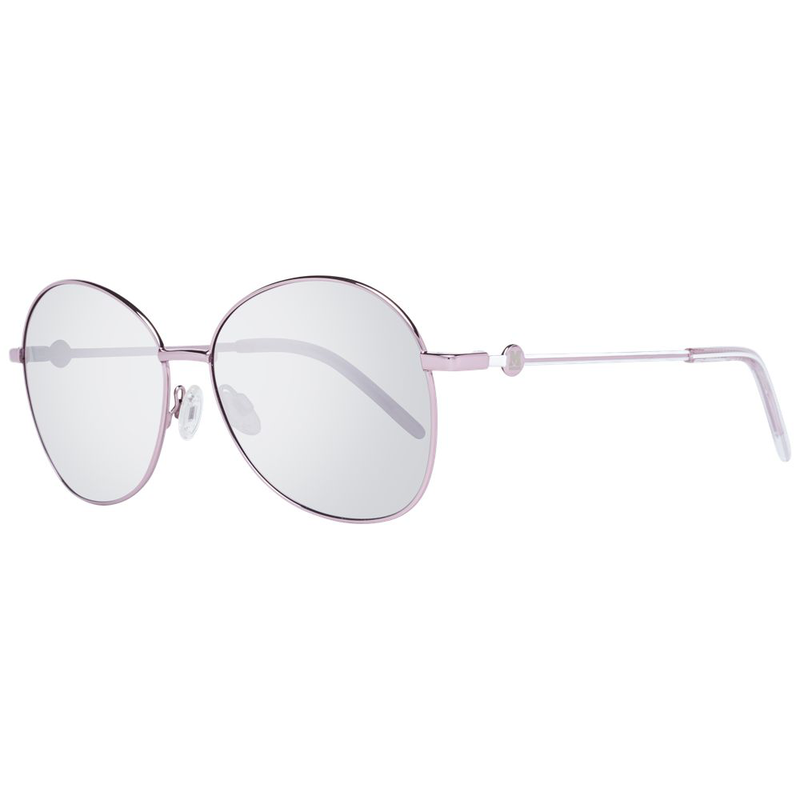 Rose gold metal & plastic sunglasses-null