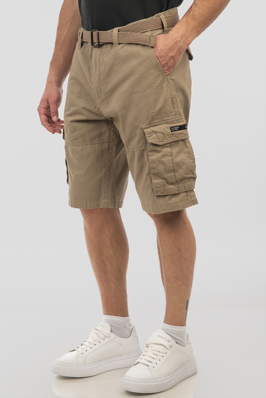 Rebase regular fit cargo shorts-null