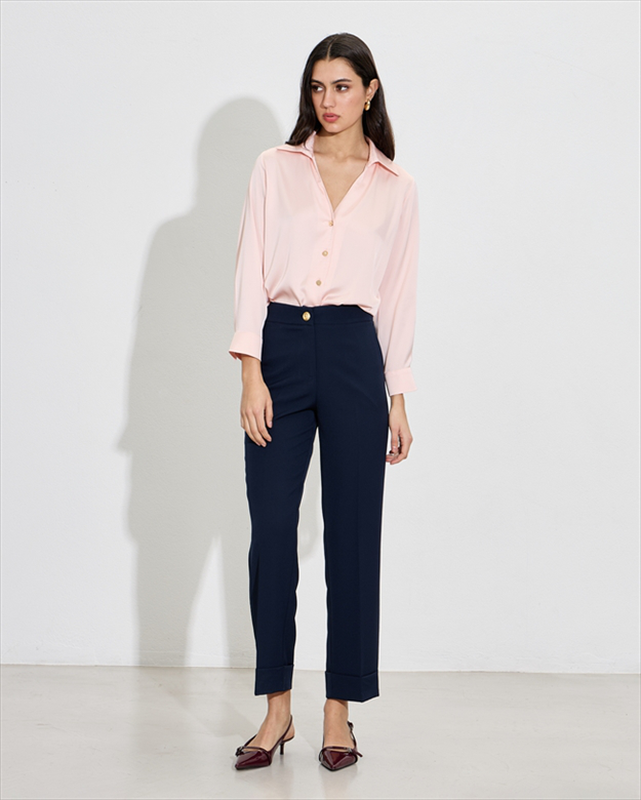 Trouser turn up hem image number null
