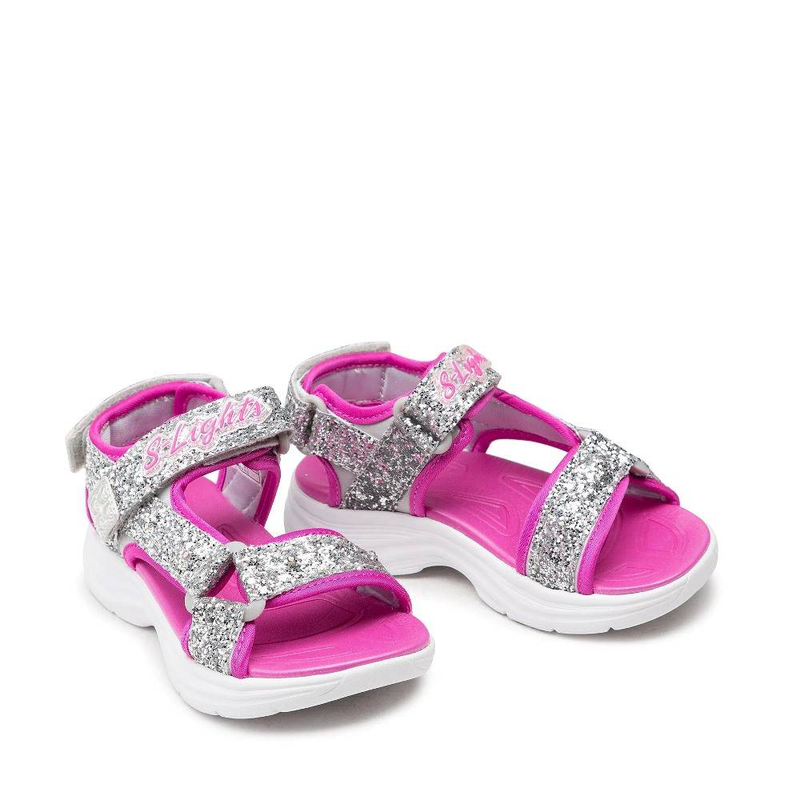 Girls glittery glam sandals-null