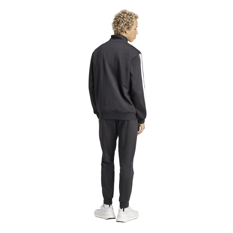 Adidas mens sportswear basic 3-stripes fleece track suit-null